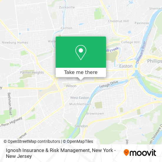 Ignosh Insurance & Risk Management map