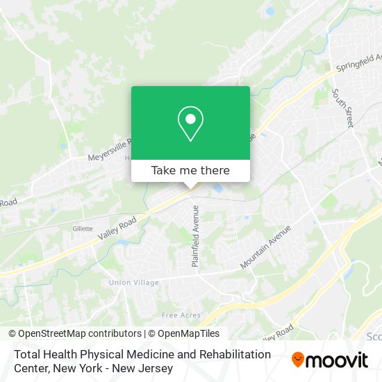 Total Health Physical Medicine and Rehabilitation Center map