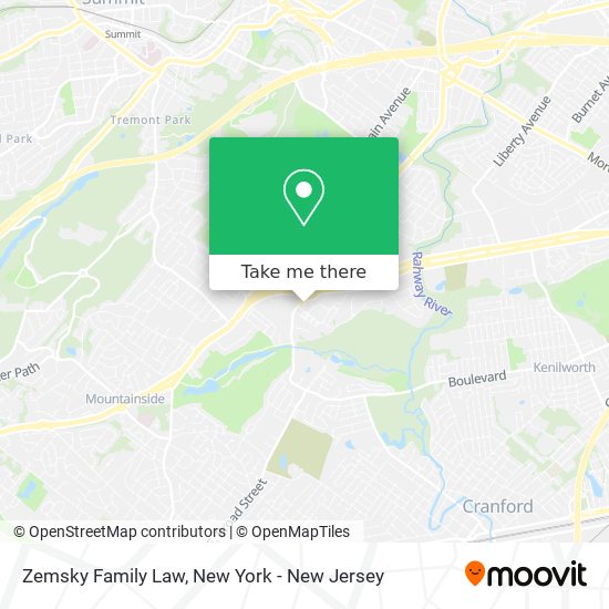 Mapa de Zemsky Family Law