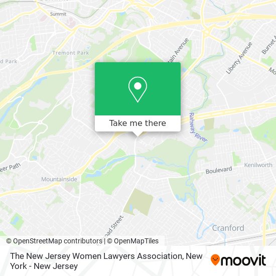 The New Jersey Women Lawyers Association map