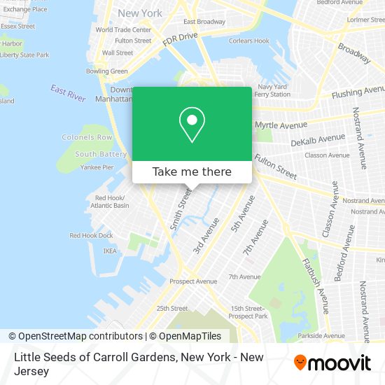 Mapa de Little Seeds of Carroll Gardens