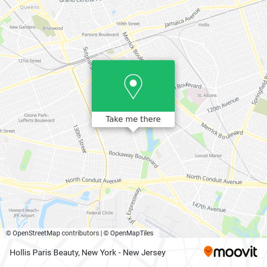 Hollis Paris Beauty map