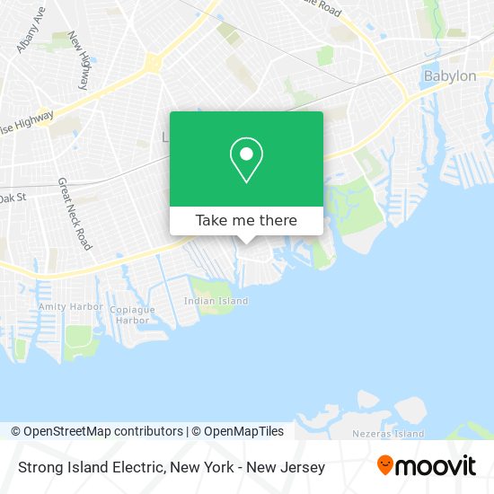 Mapa de Strong Island Electric