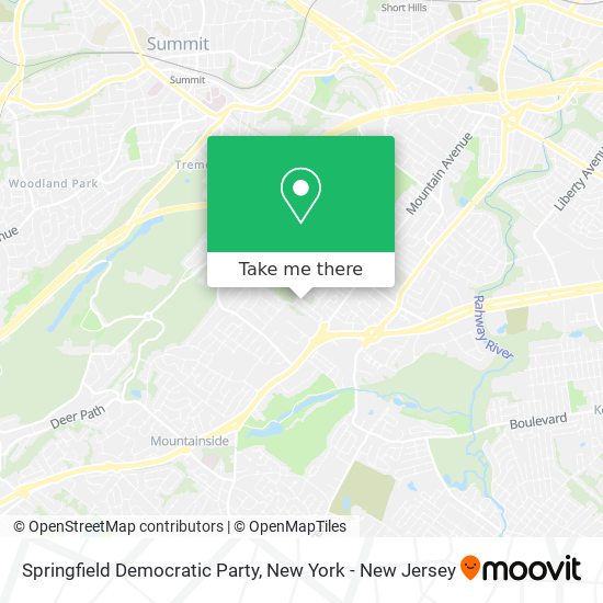 Springfield Democratic Party map