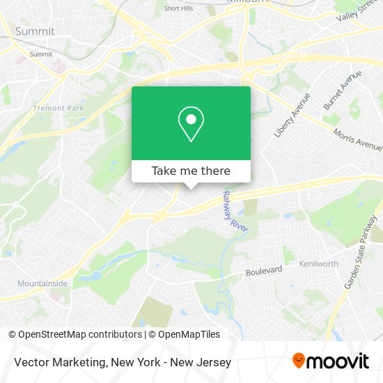 Vector Marketing map