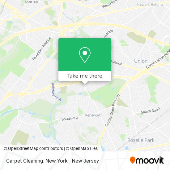 Carpet Cleaning map