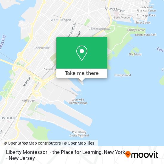 Liberty Montessori - the Place for Learning map
