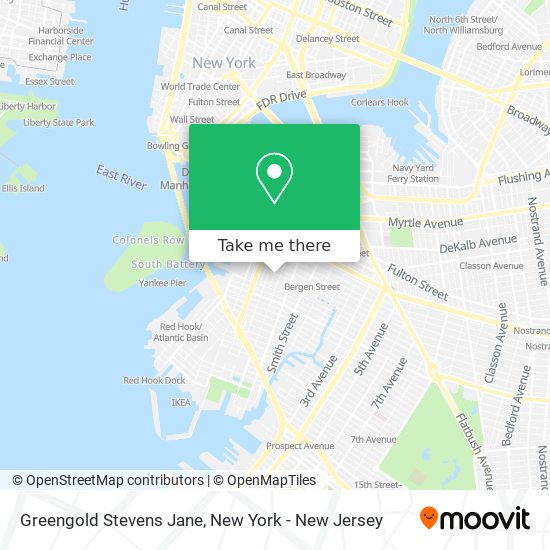 Mapa de Greengold Stevens Jane