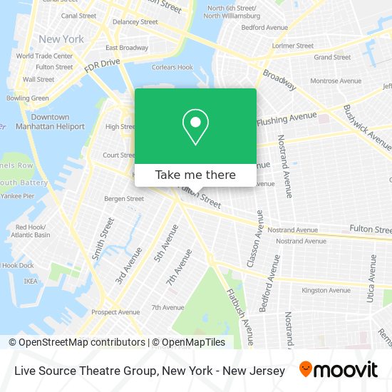 Live Source Theatre Group map