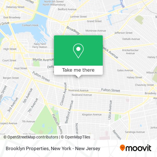 Brooklyn Properties map