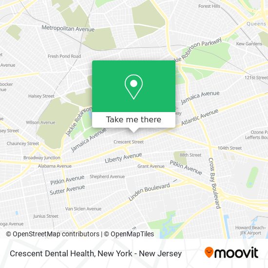 Mapa de Crescent Dental Health