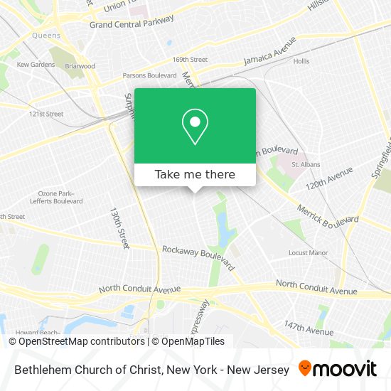 Bethlehem Church of Christ map