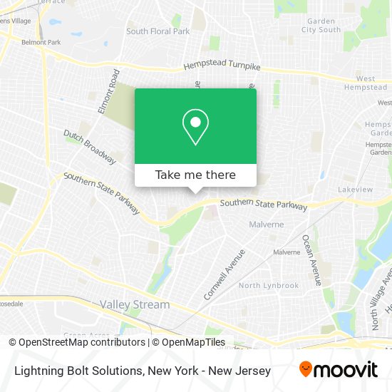 Lightning Bolt Solutions map