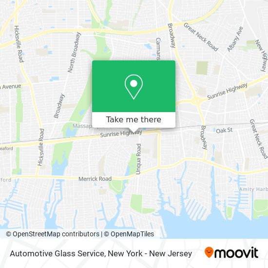 Automotive Glass Service map