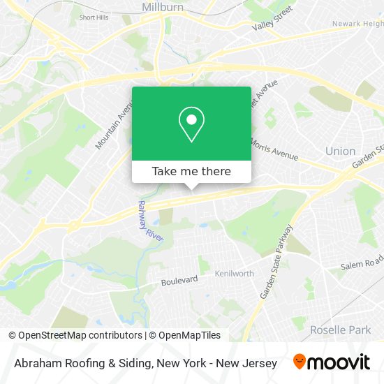 Mapa de Abraham Roofing & Siding