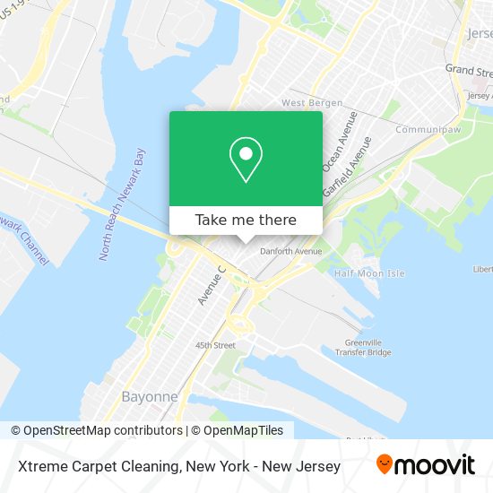 Xtreme Carpet Cleaning map