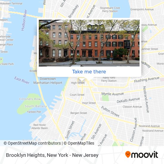 Brooklyn Heights map