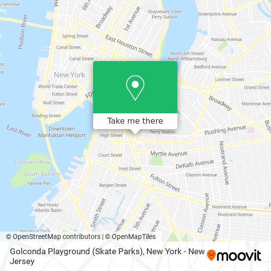 Golconda Playground (Skate Parks) map
