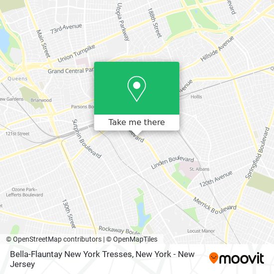 Mapa de Bella-Flauntay New York Tresses