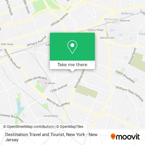 Destination Travel and Tourist map