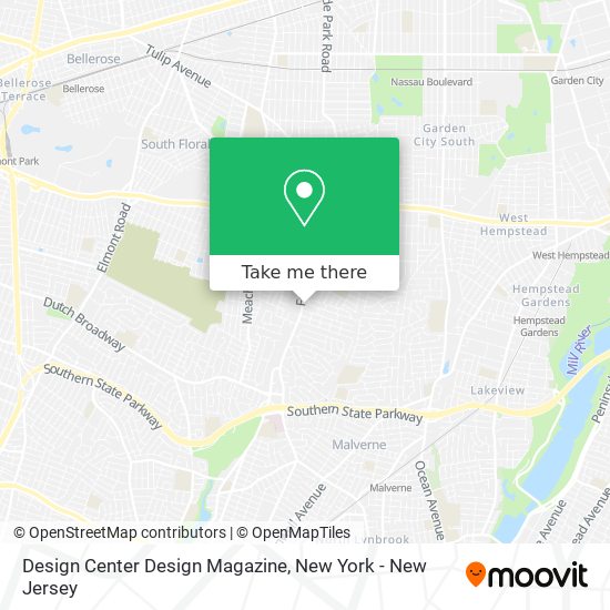 Design Center Design Magazine map