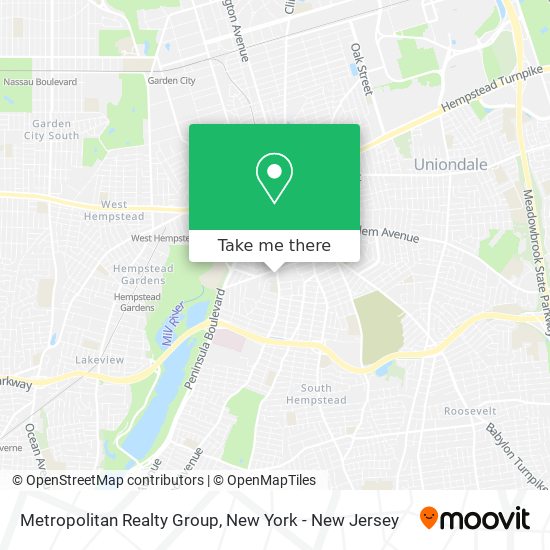 Metropolitan Realty Group map