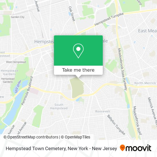 Hempstead Town Cemetery map