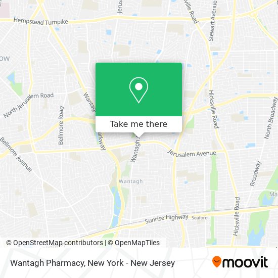 Mapa de Wantagh Pharmacy