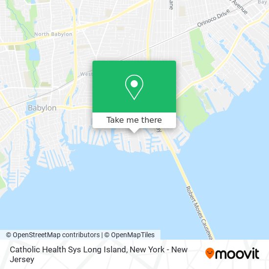 Mapa de Catholic Health Sys Long Island