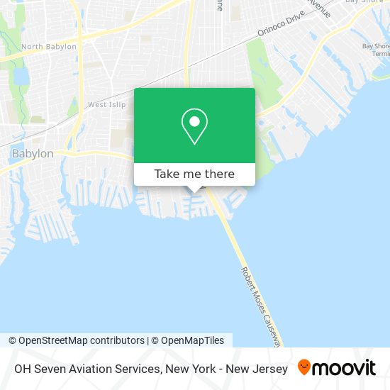 OH Seven Aviation Services map