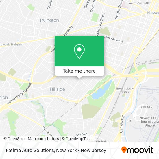 Mapa de Fatima Auto Solutions