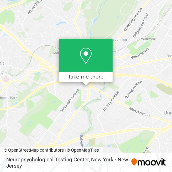 Mapa de Neuropsychological Testing Center