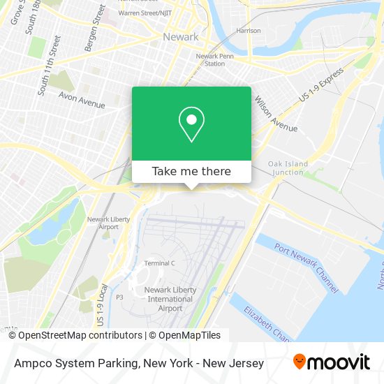 Mapa de Ampco System Parking