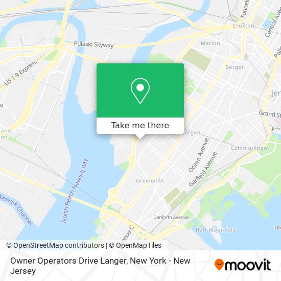 Owner Operators Drive Langer map