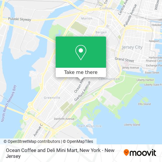 Mapa de Ocean Coffee and Deli Mini Mart