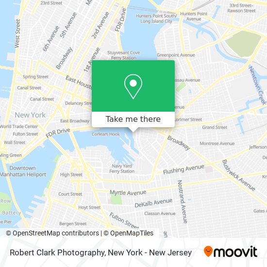 Robert Clark Photography map