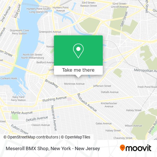 Mapa de Meseroll BMX Shop