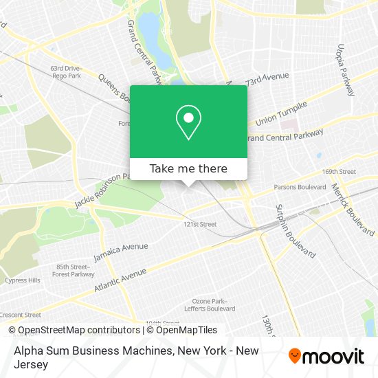 Alpha Sum Business Machines map