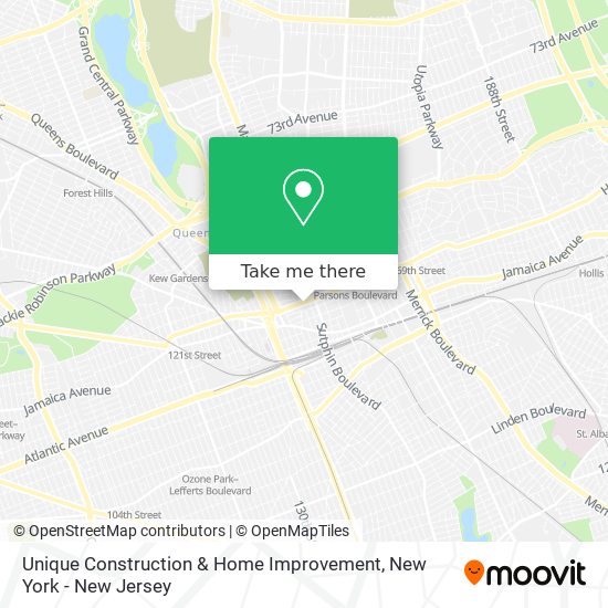 Unique Construction & Home Improvement map