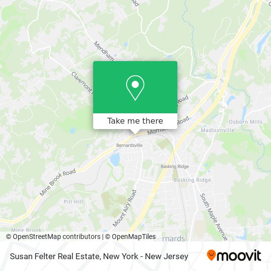 Susan Felter Real Estate map