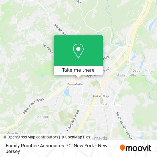 Mapa de Family Practice Associates PC