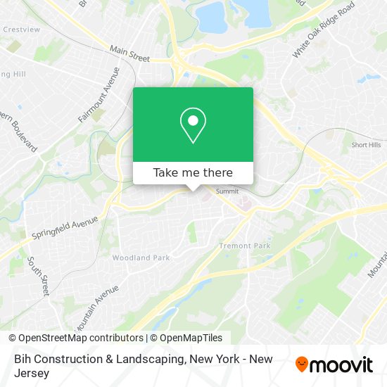 Bih Construction & Landscaping map