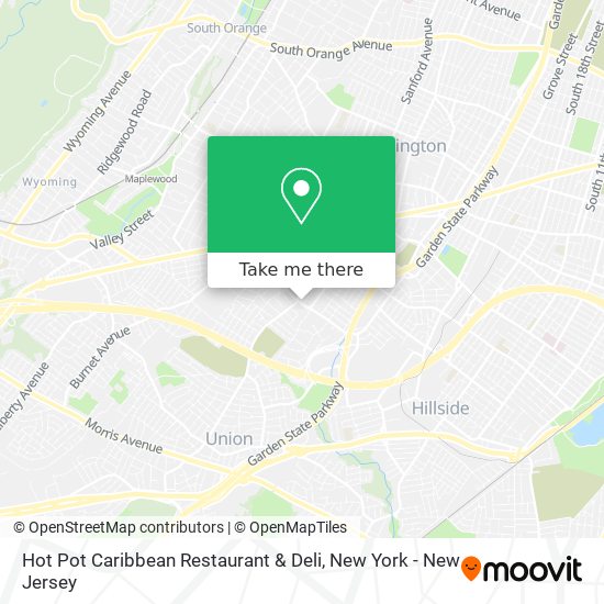 Hot Pot Caribbean Restaurant & Deli map