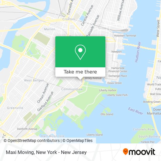 Mapa de Maxi Moving