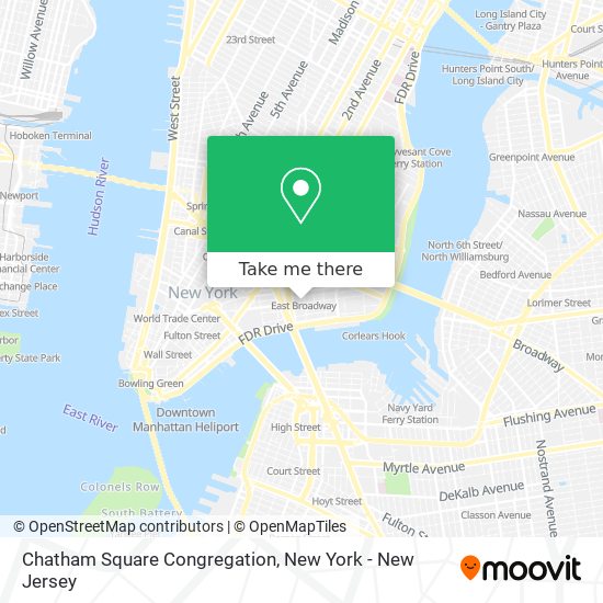 Mapa de Chatham Square Congregation