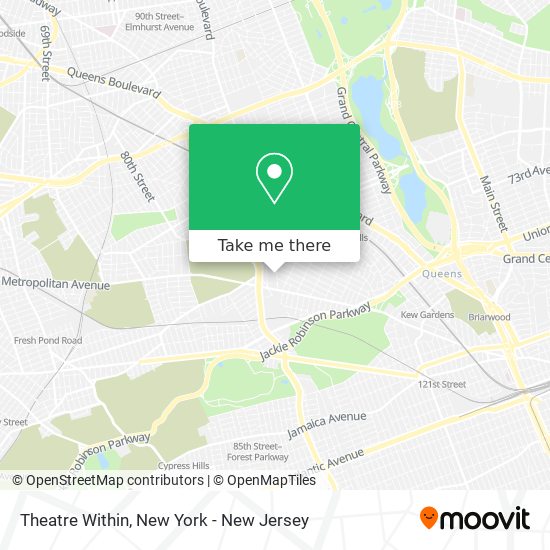 Mapa de Theatre Within