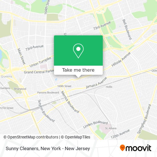 Sunny Cleaners map