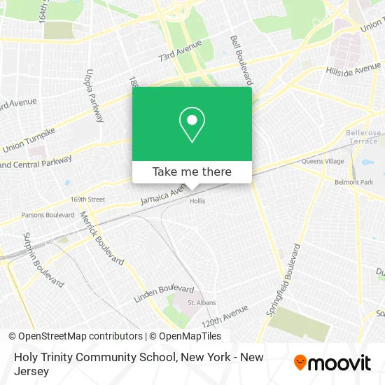 Holy Trinity Community School map