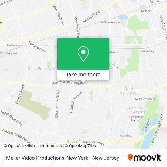 Muller Video Productions map