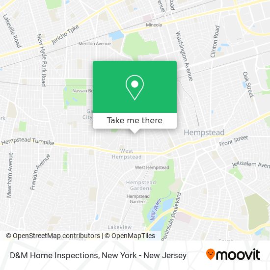 Mapa de D&M Home Inspections